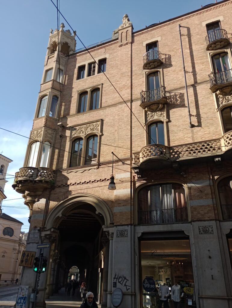 Palazzo Bellia on Via Pietro Micca, Turin