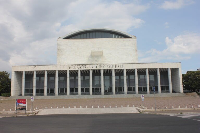 Palazzo dei Congressi — EUR by Adalberto Libera