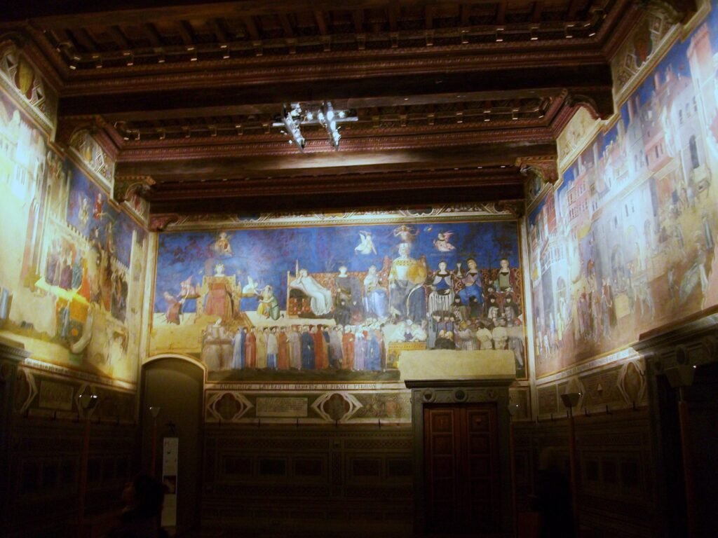 Sala dei Nove, full room