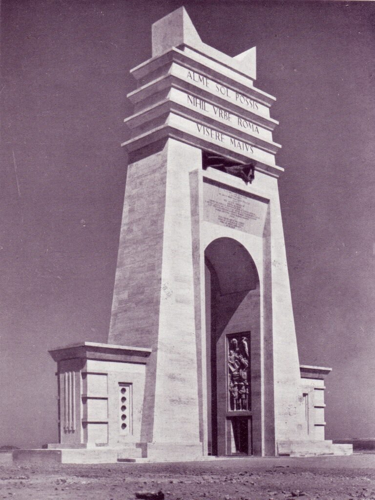 Arch of the Philaeni (Arco dei Fileni) — demolished 1973