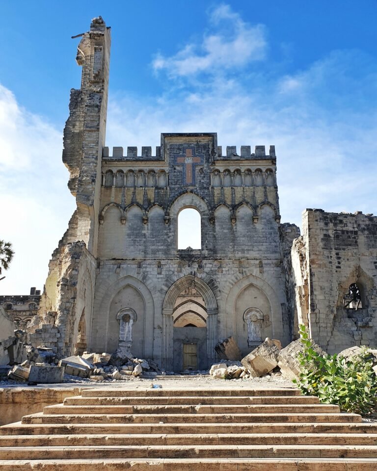 Mogadishu Cathedral (1928) — in ruins