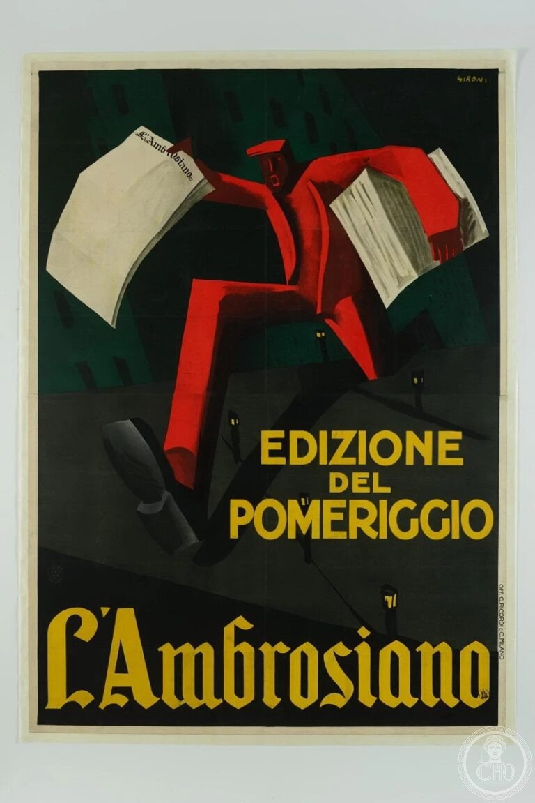 Secret Sironi: Eleven Posters from a Market Stall and the Restless Master Who Drew Them
